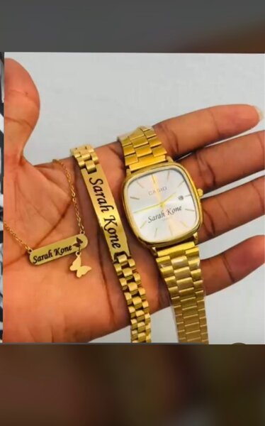 Montre et bijoux personnalisés