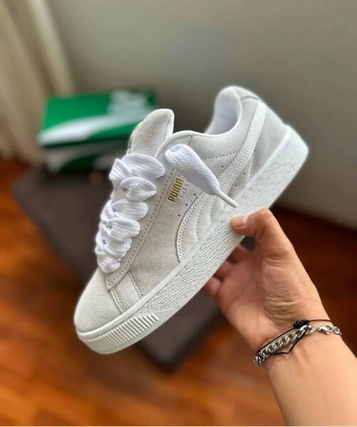 Puma Suède XL blanche