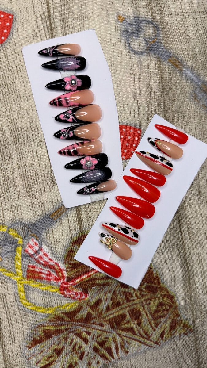 Ongles Pressés Décorés