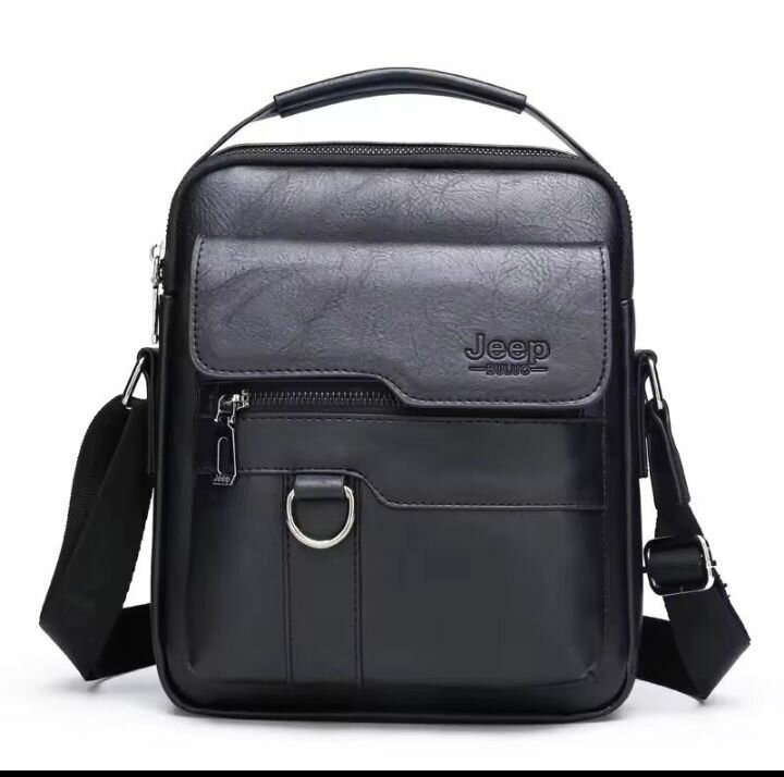 Sacoche Homme en Cuir Jeep