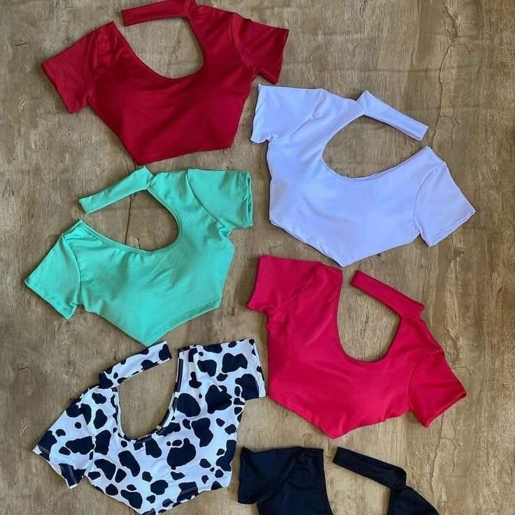 Ensemble de crop tops femme