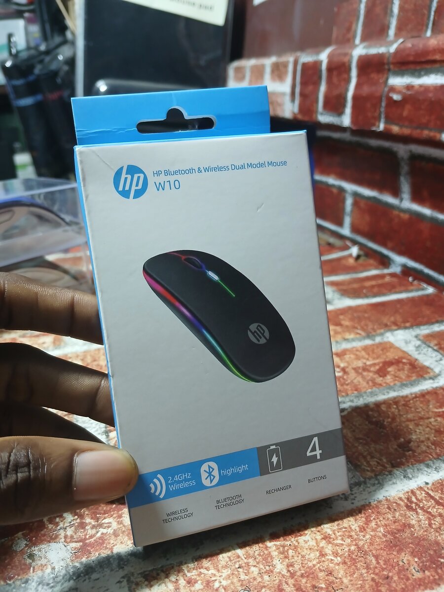 Souris hp lumineuse rechargeable