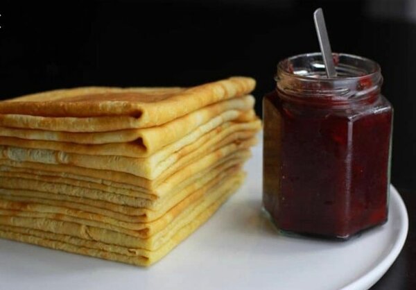 Lot de 6 crêpes confiture