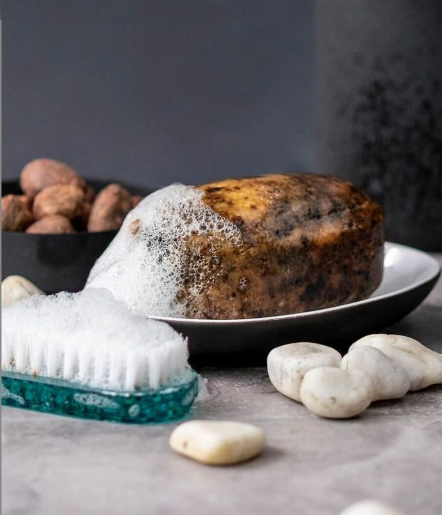 Savon noir brut du Nigeria