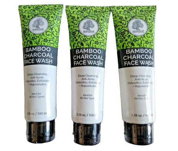 Nettoyant Visage Charbon Madin