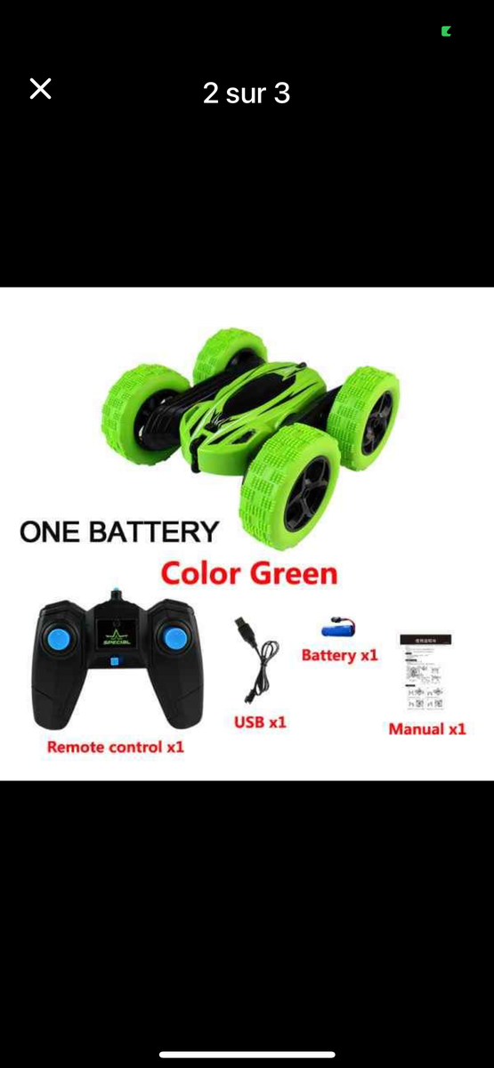 Voiture cascade télécommandée