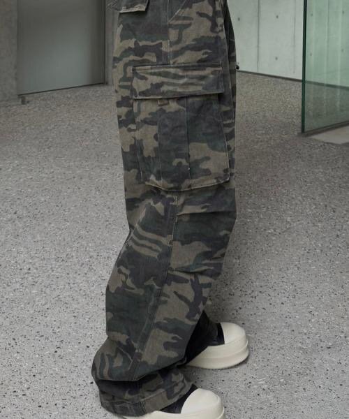 Pantalon Cargo Camouflage Homme