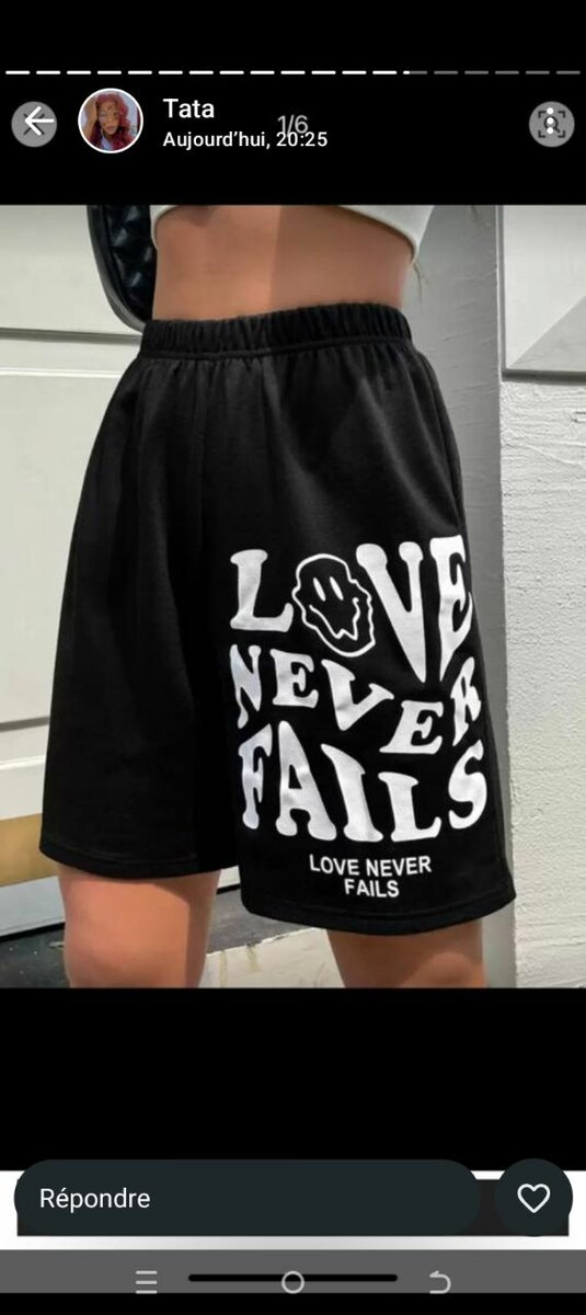 Shorts unisexe confortables