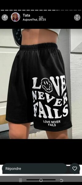 Shorts unisexe confortables