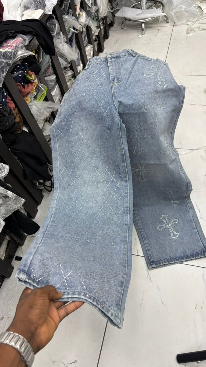 Jeans créatifs unisexes