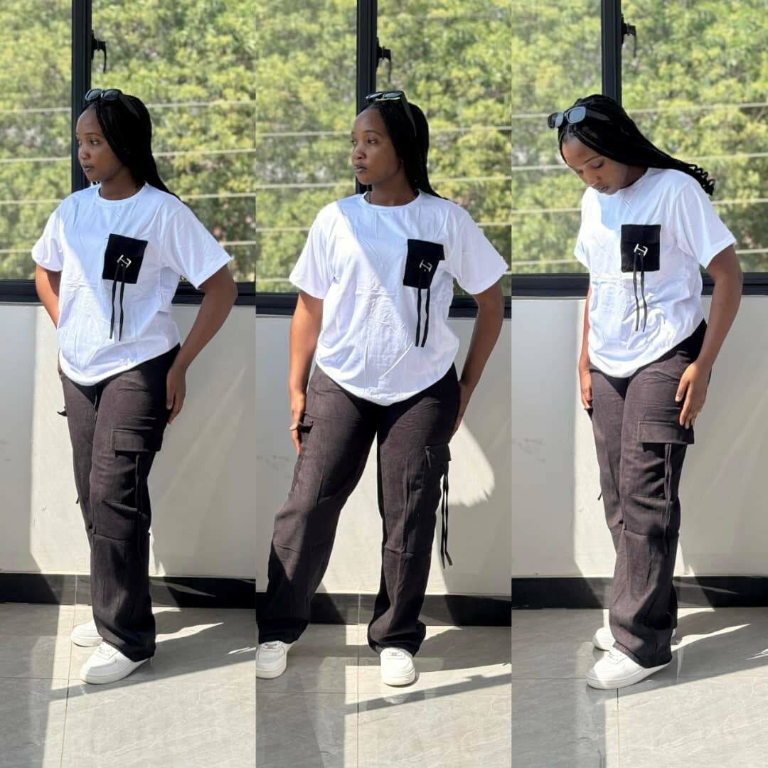 Tshirts and cargo pants