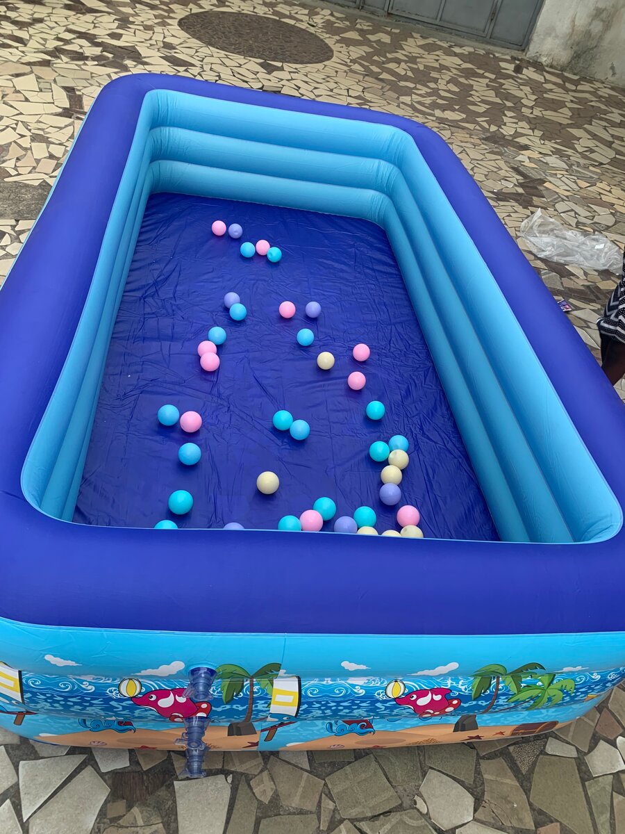 Piscine gonflable familiale