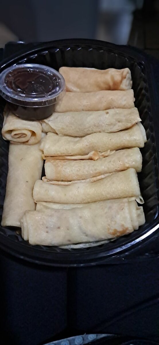 Crêpes avec chocolat