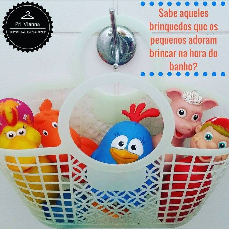 Porte-jouets de bain mural mignon