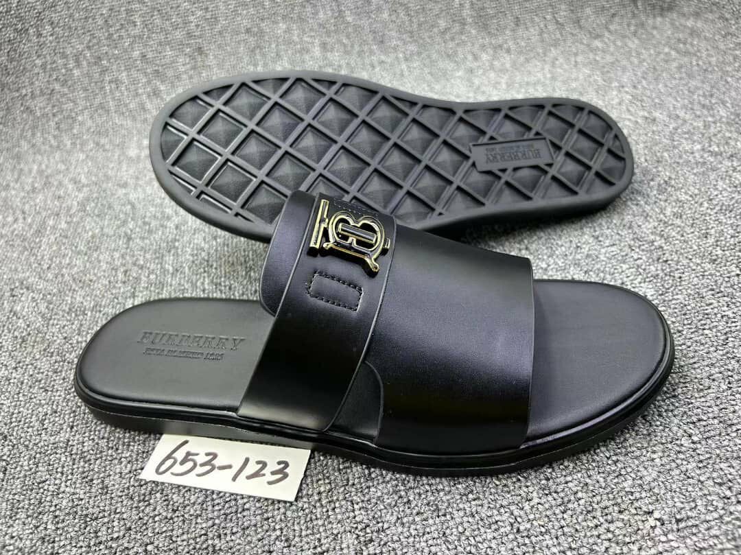 Leather slippers available