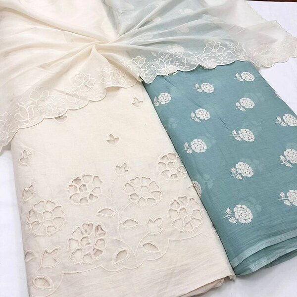 Cotton 3 Peace Suit