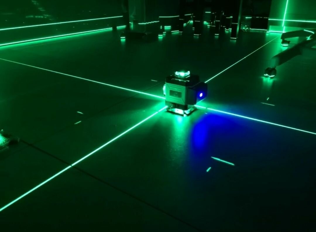 16 lines 4D laser digital level green light