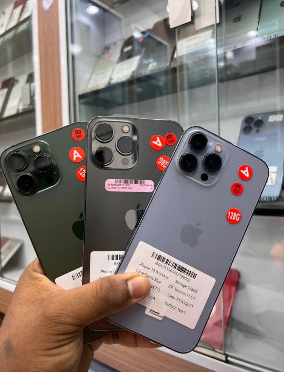 13 Pro 128Go colis importé
