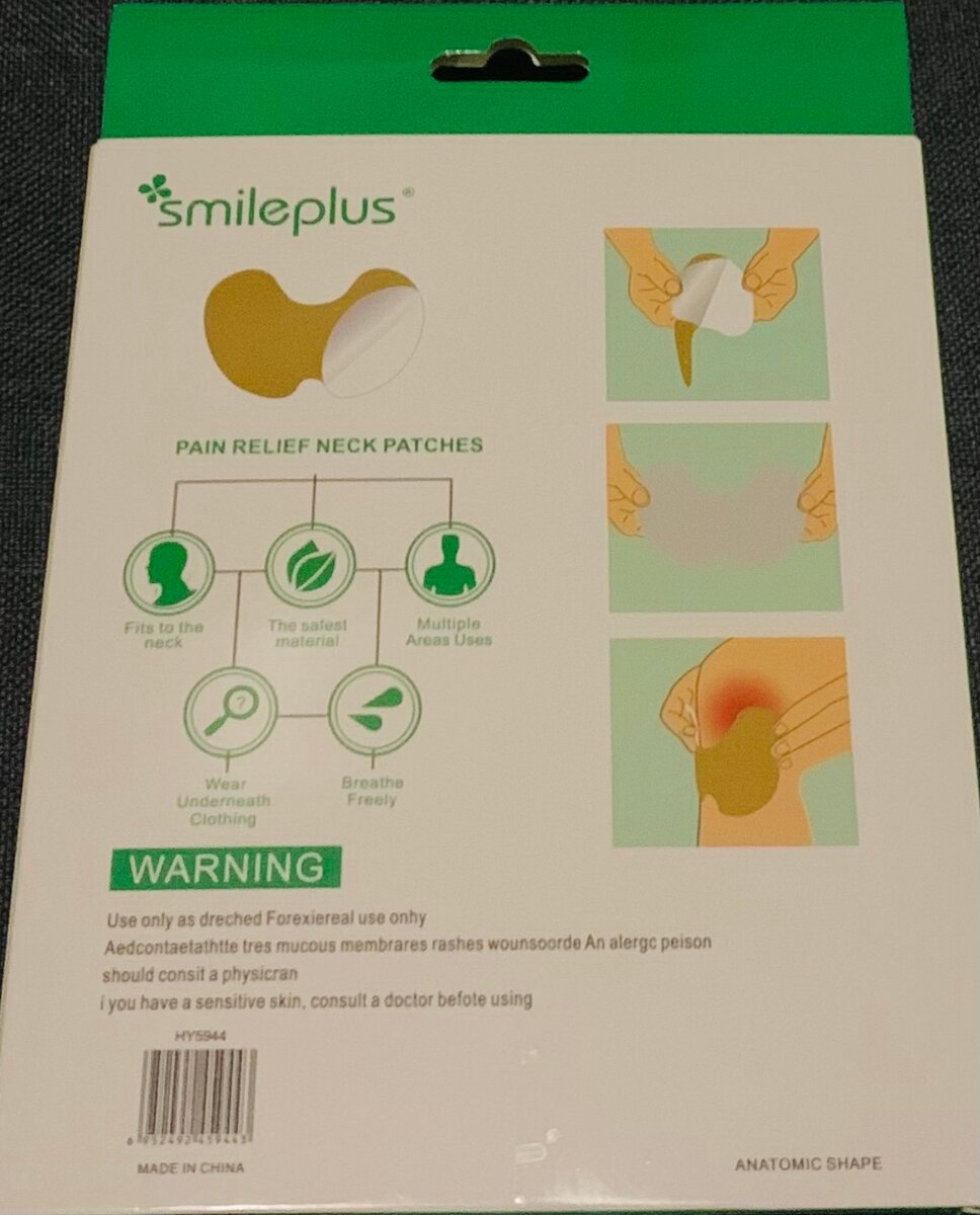 Patchs de soulagement