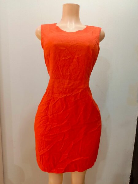 Robe ajustée rouge élégante