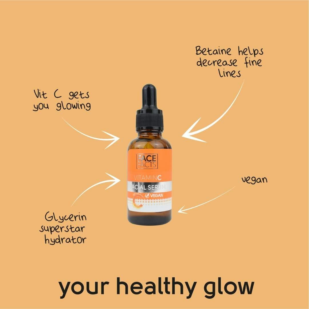 Face facts vitamin C facial serum