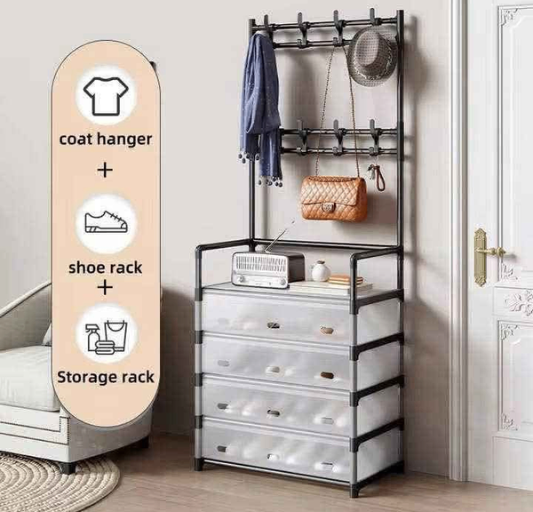 Rangement mural multifonction