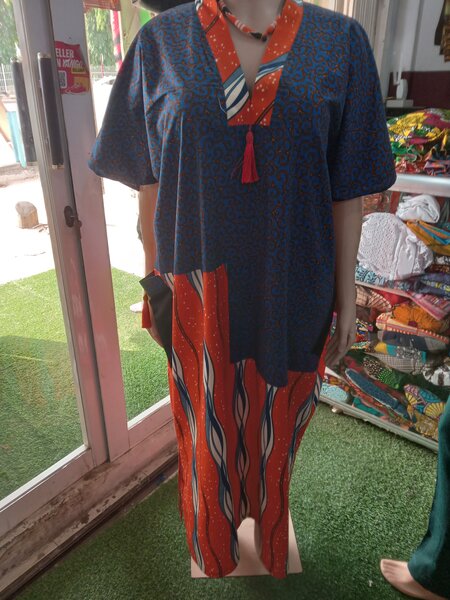 Straight African dress