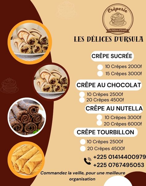 Crêpes sucrées