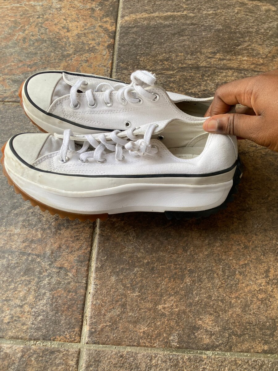 Baskets basses blanches Converse