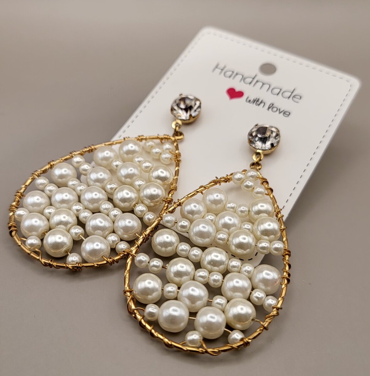 Pearl layer Earrings