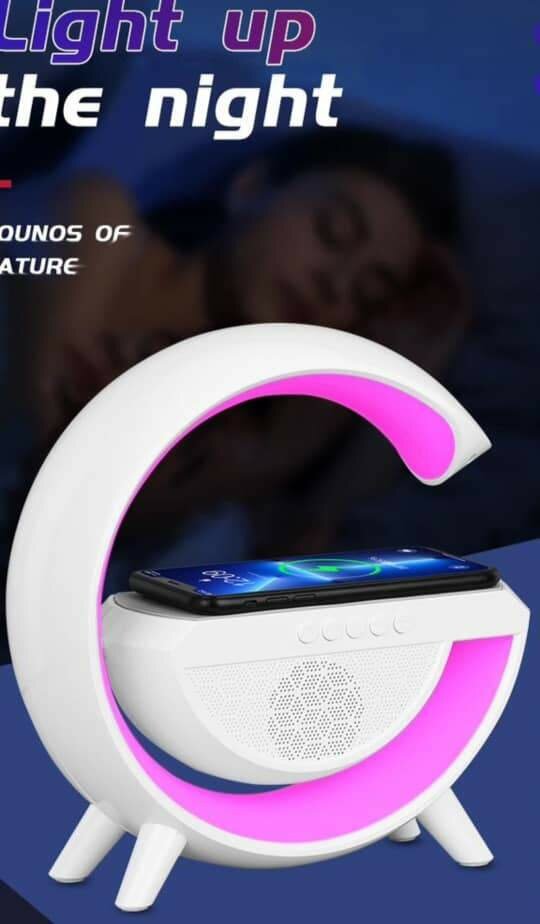 Enceinte Bluetooth, chargeur de téléphone portable sans fil,