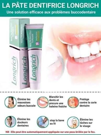Pâte dentifrice Longrich