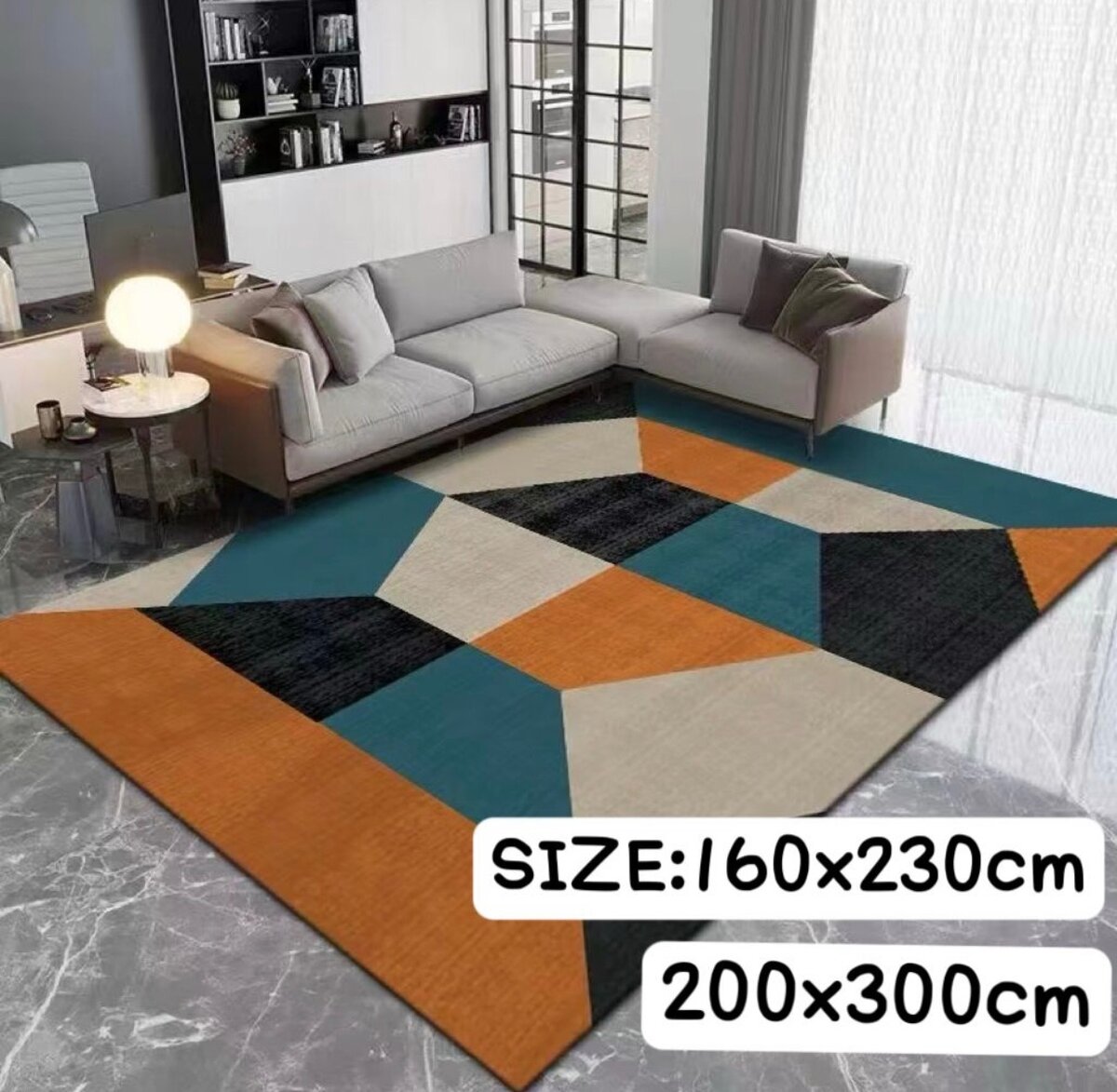 5D waterproof center carpet