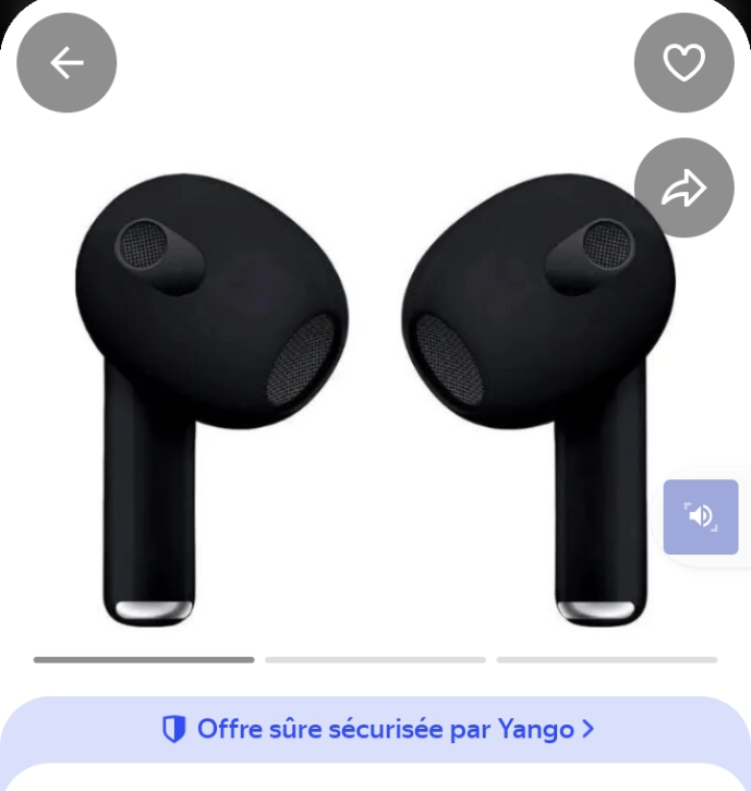 Airpod3 noir