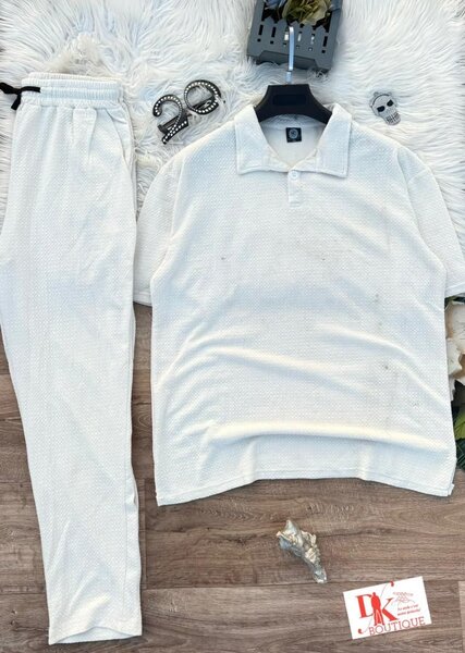 Tenue Décontractée Blanche Homme