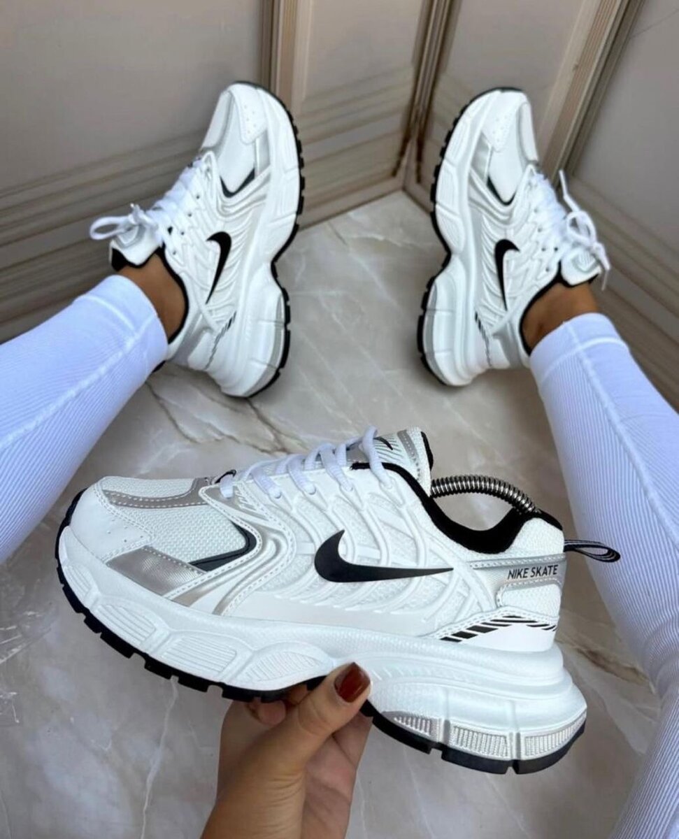 Baskets de Course Blanches