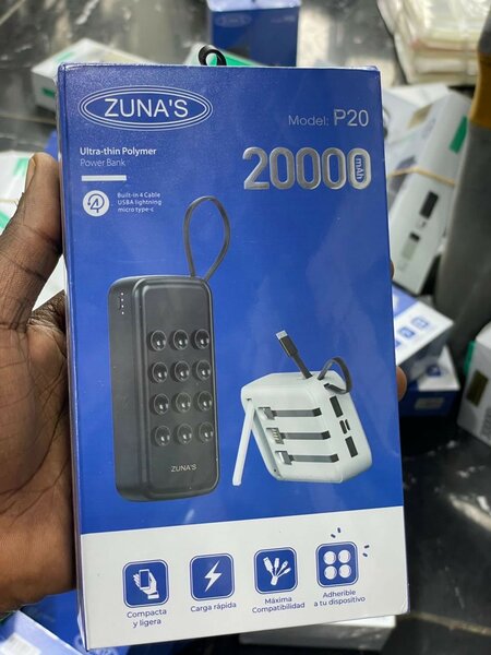 Power Bank Zuna's 20000mAh