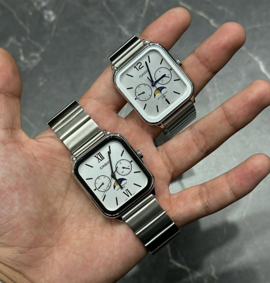 MTP-m305 серебристые часы