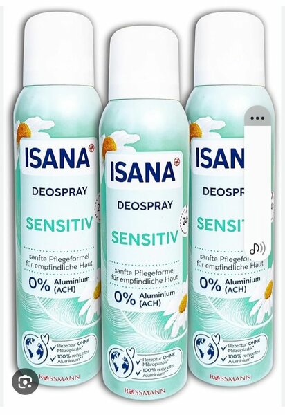 Déodorant Spray Sensitif Isana