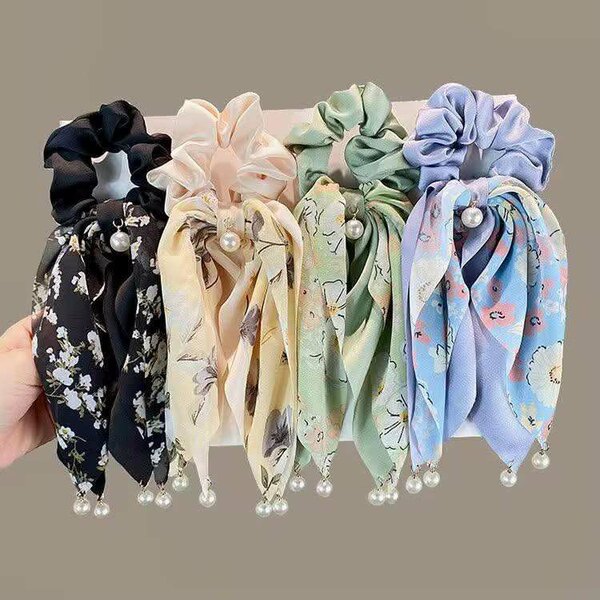 Chouchous élégants avec perles