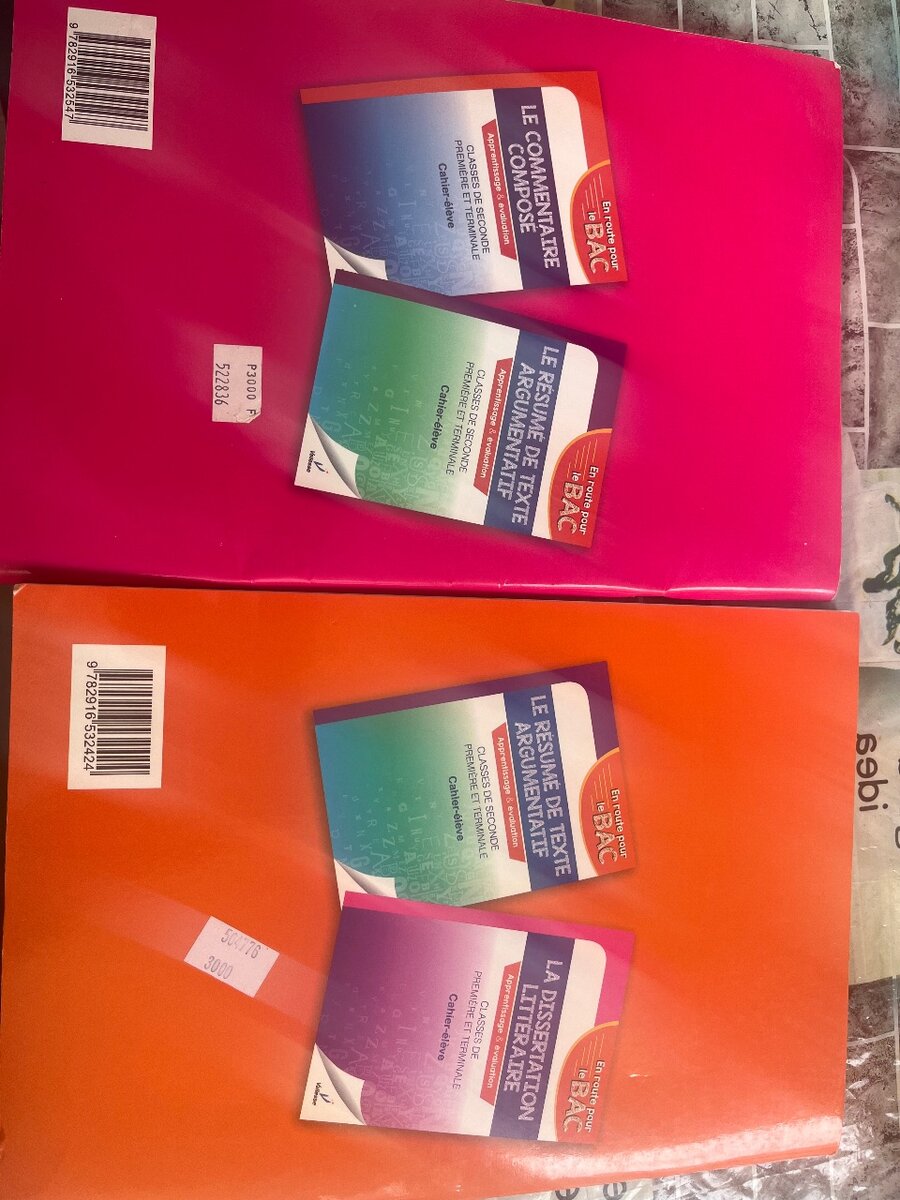 Manuels BAC Dissertation et Commentaire