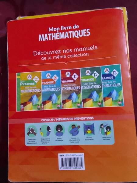 Livre de Mathématiques 1ère D