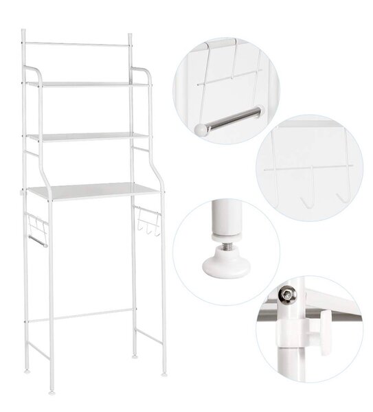 Étagère de rangement WC