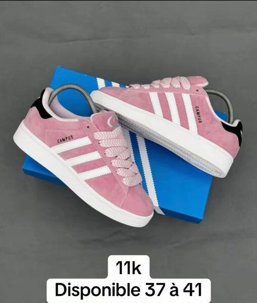 Baskets roses Campus unisex