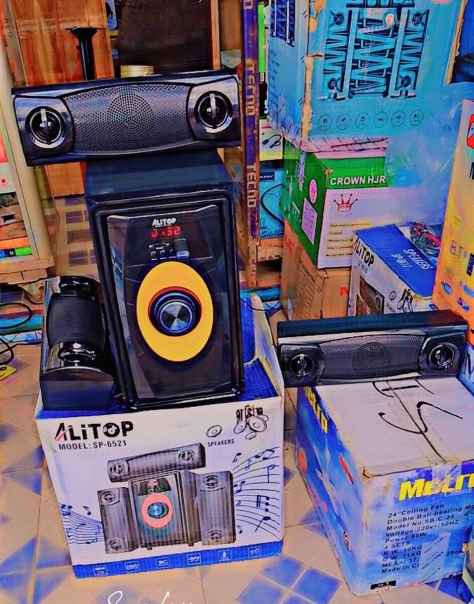 Système Audio Stéréo Bluetooth