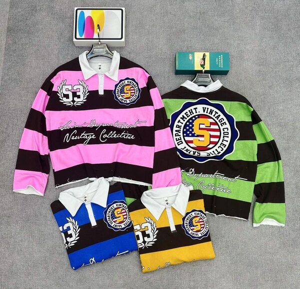 Sweat-shirt Patchwork Mode