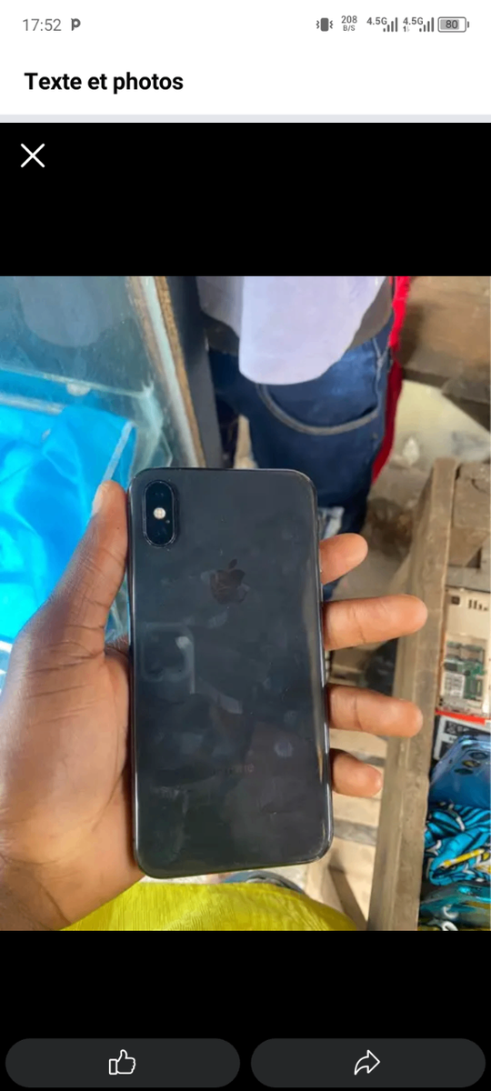 Smartphone iPhone X 64 Go