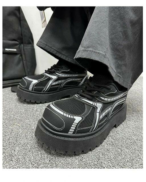Chaussures Chunky Noires Unisexes