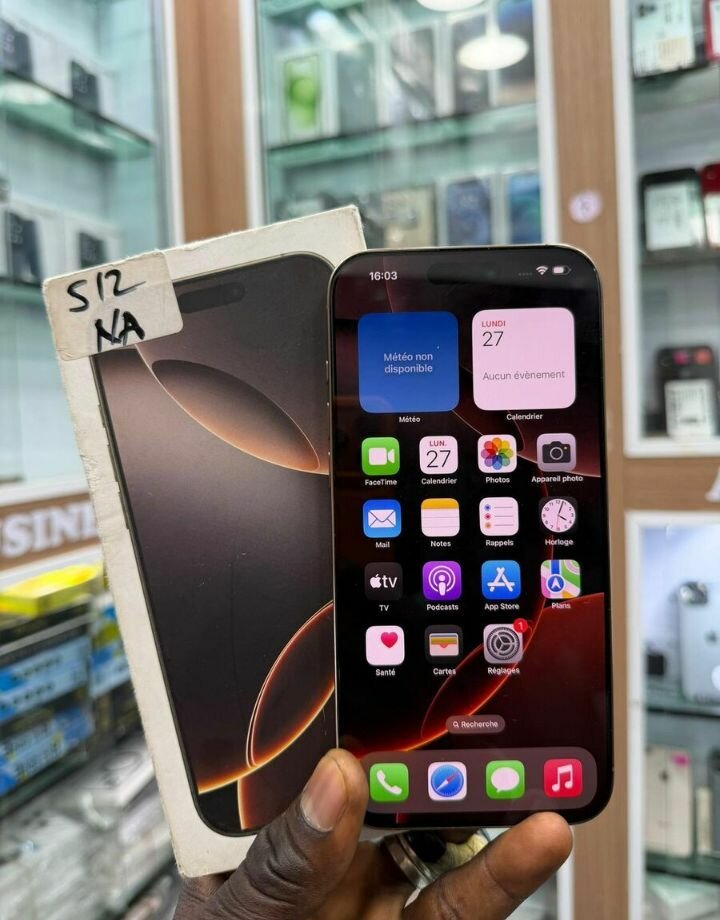 Smartphone haut de gamme 512Go