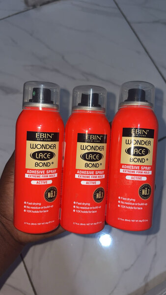 Spray adhésif cheveux EBIN